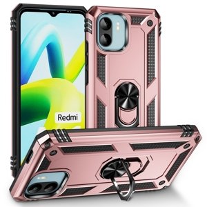 PROTEMIO 56156
RING Obal s držiakom pre Xiaomi Redmi A1 / Redmi A2 ružový