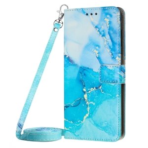 PROTEMIO 56745
ART MARBLE Peňaženkový kryt s remienkom Motorola Moto E13 BLUE