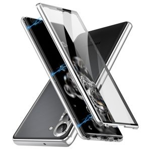 PROTEMIO 56991
Magnetický kryt 360 pre Samsung Galaxy S23 5G strieborný