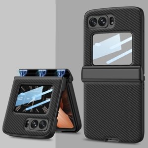 GKK 57111
GKK MAGNETIC LEATHER Plastový obal Motorola Razr 2022 5G CARBON