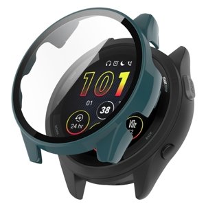 PROTEMIO 57221
PC FULL COVER Plastový kryt so sklom Garmin Forerunner 265 zelený