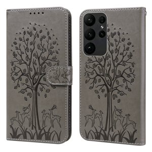 PROTEMIO 57413
ART DEER Peňaženkový kryt Samsung Galaxy S23 Ultra 5G šedý