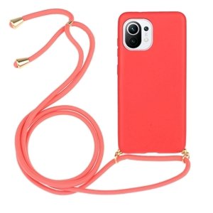 PROTEMIO 57488
ROPE Kryt so šnúrkou Xiaomi Mi 11 Lite / 11 Lite 5G / 11 Lite NE 5G červený