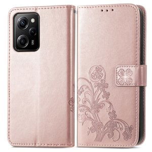 PROTEMIO 57615
ART FLOWERS Peňaženkový kryt Xiaomi Poco X5 Pro 5G svetloružový