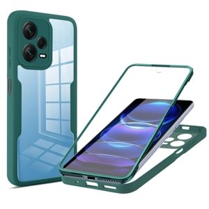 PROTEMIO 58390
DUAL Obojstranný kryt s fóliou Xiaomi Redmi Note 12 Pro 5G zelený