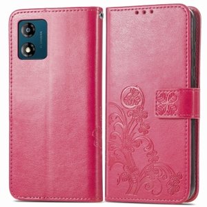 PROTEMIO 58449
ART FLOWERS Peňaženkový kryt Motorola Moto E13 tmavoružový