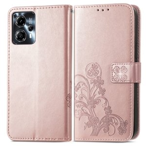 PROTEMIO 58472
ART FLOWERS Peňaženkový kryt  Motorola Moto G13 / G23 svetloružový