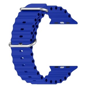 PROTEMIO 58809
OCEAN Remienok pre Apple Watch Ultra (49mm) / 9 / 8 / 7 (45mm) / 6 / SE / 5 / 4 (44mm) / 3 / 2 / 1 (42mm) modrý