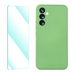 ENKAY 59428
ENKAY SET Silikónový obal a 2D sklo Samsung Galaxy A54 5G svetlozelený