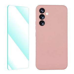 ENKAY 59429
ENKAY SET Silikónový obal a 2D sklo Samsung Galaxy A54 5G ružový