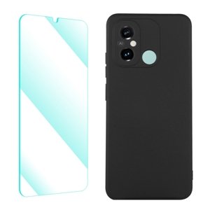 ENKAY 59434
ENKAY SET Silikónový obal a 2D sklo Xiaomi Redmi 12C čierny