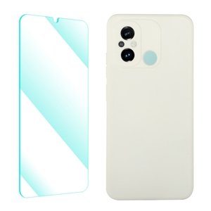 ENKAY 59435
ENKAY SET Silikónový obal a 2D sklo Xiaomi Redmi 12C bežový