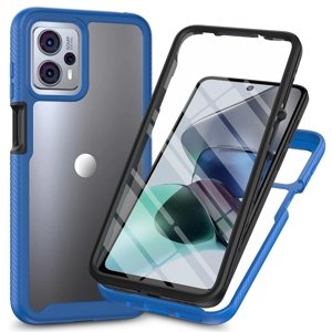 PROTEMIO 59594
DUAL Obojstranný kryt s fóliou Motorola Moto G13 / G23 tmavomodrý