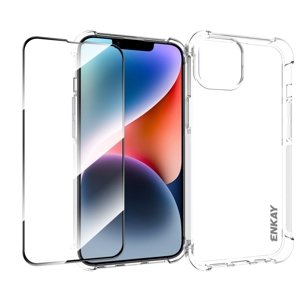 ENKAY 59713
ENKAY SET Priehľadný obal + 3D ochranné sklo Apple iPhone 14