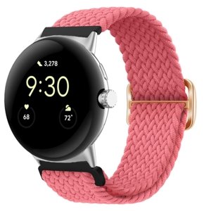 PROTEMIO 60555
BRAIDED Nylonový remienok pre Google Pixel Watch ružový