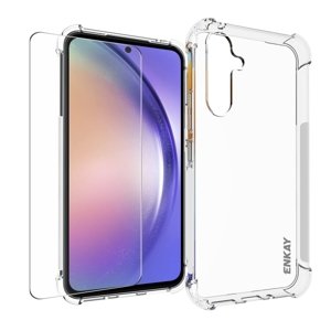 ENKAY 61514
ENKAY SET Priehľadný obal + 2.5D ochranné sklo Samsung Galaxy A54 5G