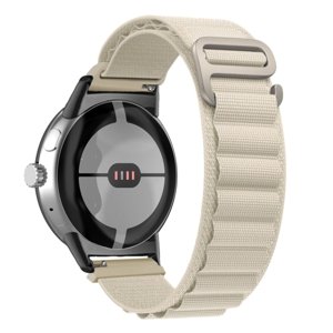 PROTEMIO 61525
NYLON Vymeniteľný remienok pre Google Pixel Watch béžový