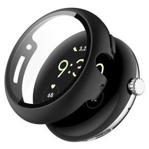 PROTEMIO 61544
PC FULL COVER Plastový kryt so sklom pre Google Pixel Watch čierny