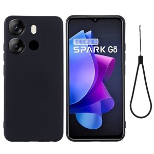 PROTEMIO 62872
RUBBER Ochranný kryt pre Tecno Spark Go 2023 čierny