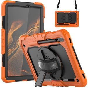 PROTEMIO 63286
SOLID 360 Odolný kryt pre Samsung Galaxy Tab S8 oranžový