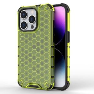 PROTEMIO 63485
HONEYCOMB Ochranný kryt Apple iPhone 15 Pro zelený