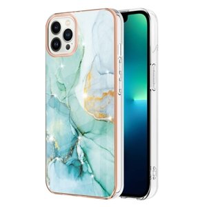 PROTEMIO 64111
IMD MARBLE Ochranný kryt Apple iPhone 15 Pro Max GREEN