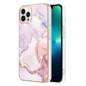 PROTEMIO 64114
IMD MARBLE Ochranný kryt Apple iPhone 15 Pro Max ROSE GOLD