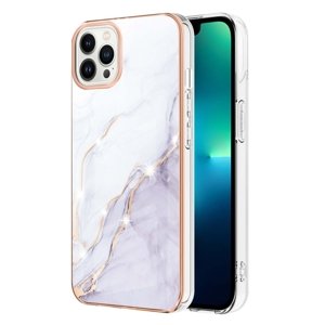 PROTEMIO 64133
IMD MARBLE Ochranný kryt Apple iPhone 15 Pro WHITE