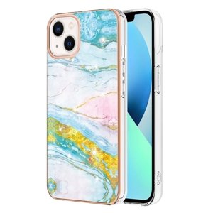 PROTEMIO 64138
IMD MARBLE Ochranný kryt Apple iPhone 15 Plus GREEN GOLD