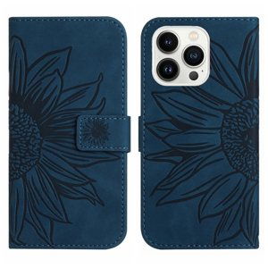 PROTEMIO 64608
ART SUNFLOWER Peňaženkové puzdro s remienkom Apple iPhone 15 Pro modré