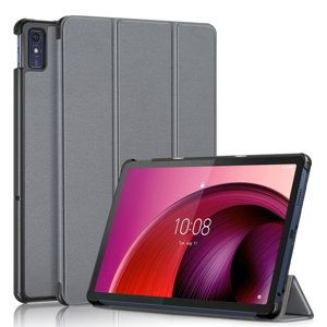 PROTEMIO 64779
LEATHER Zaklápací kryt pre Lenovo Tab M10 5G šedý