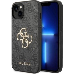 GUESS 64884
GUESS 4G METAL Kryt pre Apple iPhone 15 Plus šedý