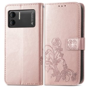 PROTEMIO 65230
ART FLOWERS Peňaženkový kryt Doogee X98 / X98 Pro svetloružový