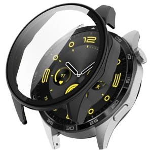 PROTEMIO 65273
PC FULL COVER Plastový kryt so sklom pre Huawei Watch GT 4 46mm čierny