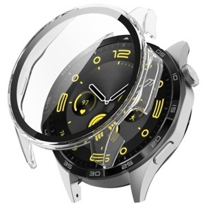 PROTEMIO 65276
PC FULL COVER Plastový kryt so sklom pre Huawei Watch GT 4 46mm priehľadný