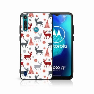 PROTEMIO 65969
MY ART Kryt s vianočným dizajnom Motorola Moto G8 Power Lite DEER (068)