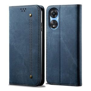 PROTEMIO 66000
DENIM Peňaženkový kryt pre Oppo A78 modrý