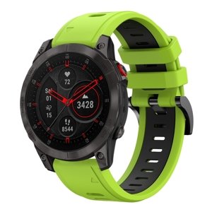 PROTEMIO 66147
DOUBLE - COLOR RUBBER Remienok pre Garmin Epix Gen 2 (2. generácia) svetlozelený