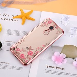 8520
BLOOM TPU obal Xiaomi Redmi 5 ružový