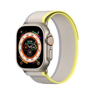 Dux Ducis Sport Velcro remienok na Apple Watch 38/40/41mm, yellow/beige