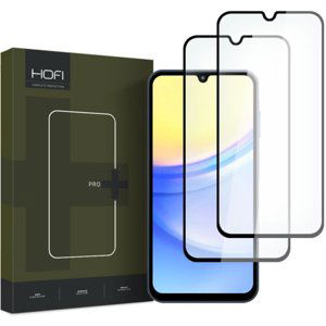 HOFI Glass Pro Full Screen 2x ochranné sklo na Samsung Galaxy A15 4G 5G / A25 5G, čierne