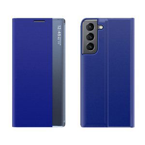 MG Sleep Case knižkové puzdro na Samsung Galaxy S22, modré