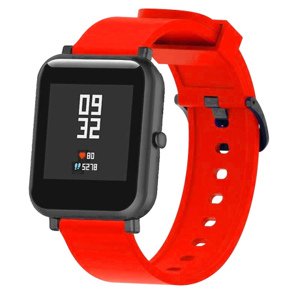 BStrap Silicone V4 remienok na Xiaomi Amazfit GTR Mini, red