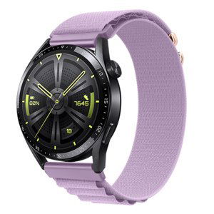 BStrap Nylon Loop remienok na Xiaomi Amazfit GTR Mini, lavender