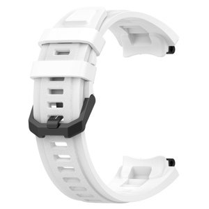 BStrap Silicone remienok na Xiaomi Amazfit Active Edge, white