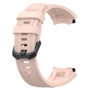 BStrap Silicone remienok na Xiaomi Amazfit Active Edge, sand pink