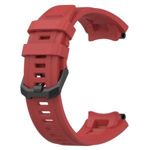 BStrap Silicone remienok na Xiaomi Amazfit Active Edge, red