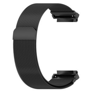 BStrap Milanese remienok na Xiaomi Amazfit Active Edge, black