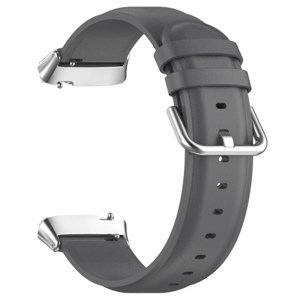 BStrap Leather remienok na Xiaomi Redmi Watch 3 Active / Lite, gray