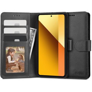 Tech-Protect Wallet knižkové puzdro na Xiaomi Redmi Note 13 5G, čierne
